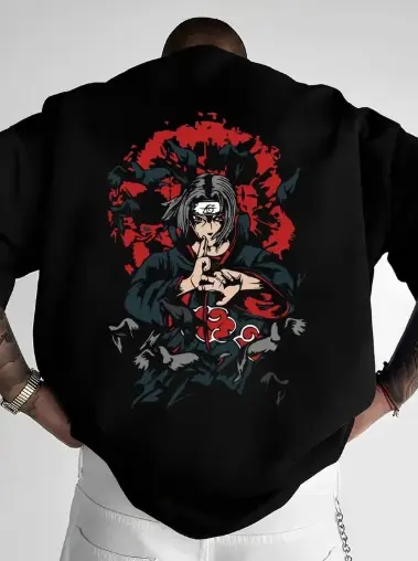"Uchiha Itachi – Crow Genjutsu Akatsuki Jacket"